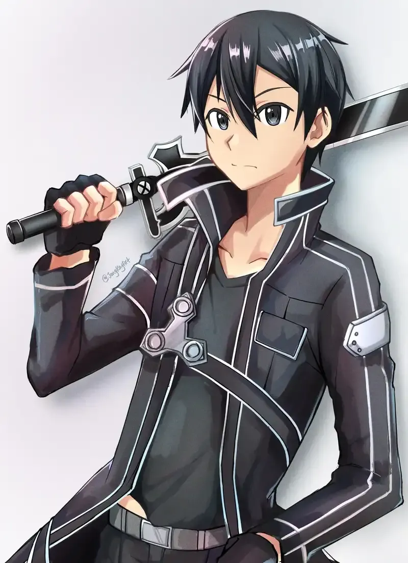 Ảnh anime kirito 21