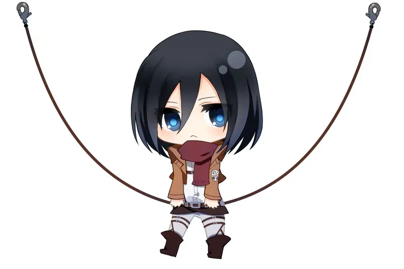 ảnh attack on titan chibi 2