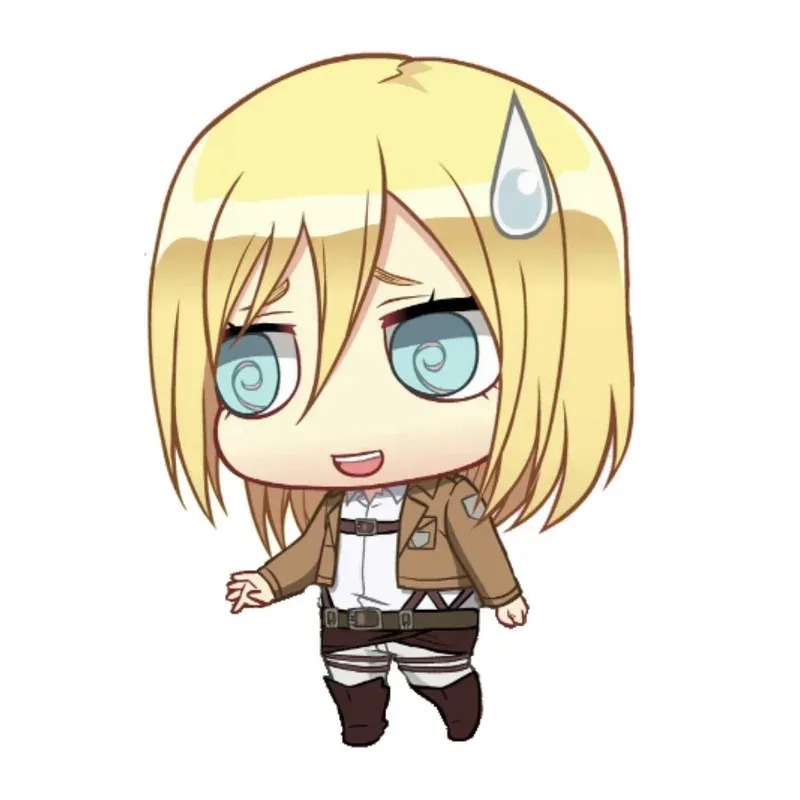 ảnh attack on titan chibi 10