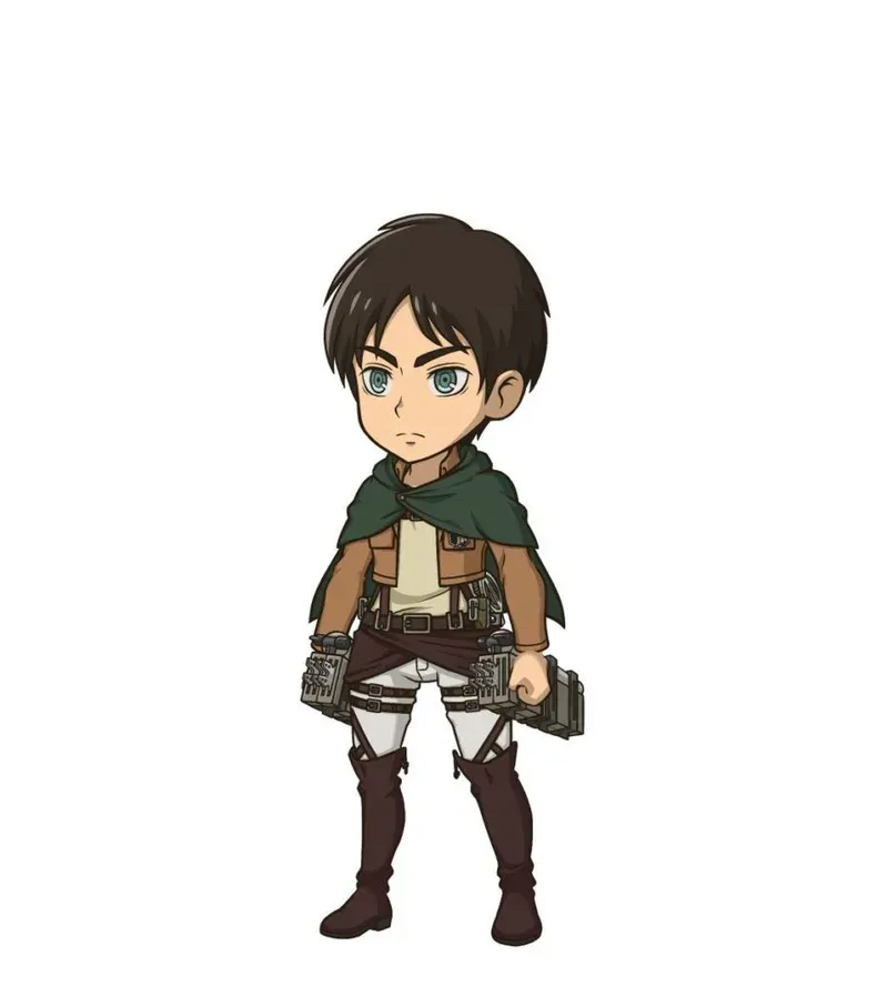 ảnh attack on titan chibi 16