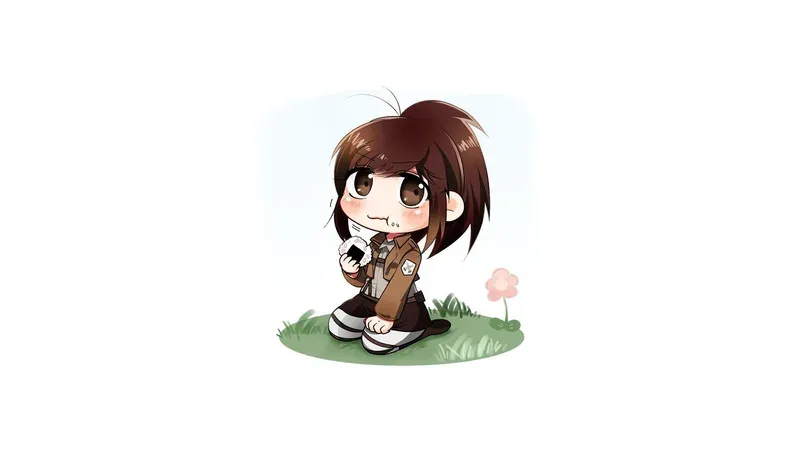 ảnh attack on titan chibi 17