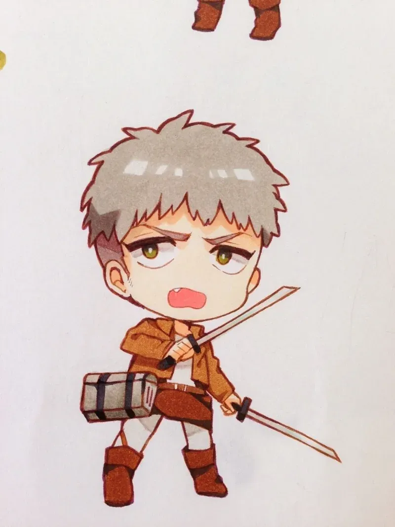 ảnh attack on titan chibi 19