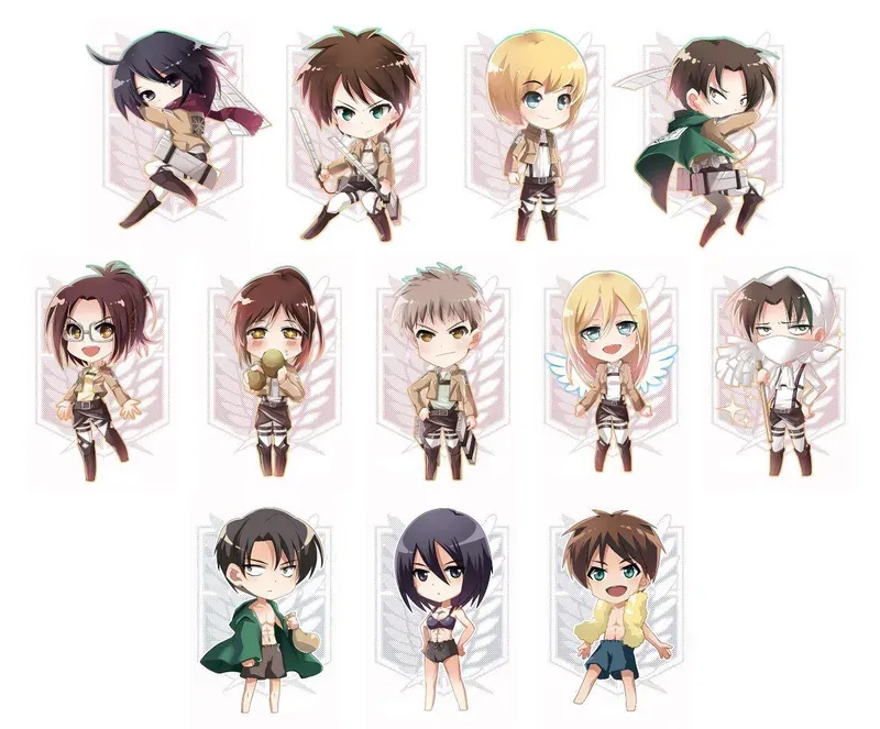 ảnh attack on titan chibi 20