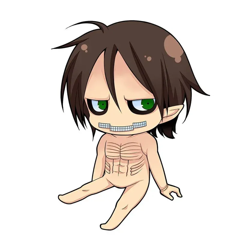 ảnh attack on titan chibi 21