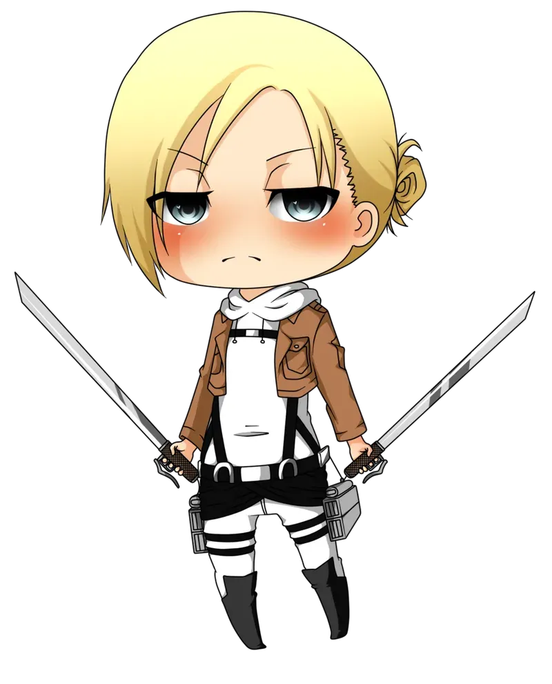 ảnh attack on titan chibi 33