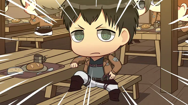 ảnh attack on titan chibi 34