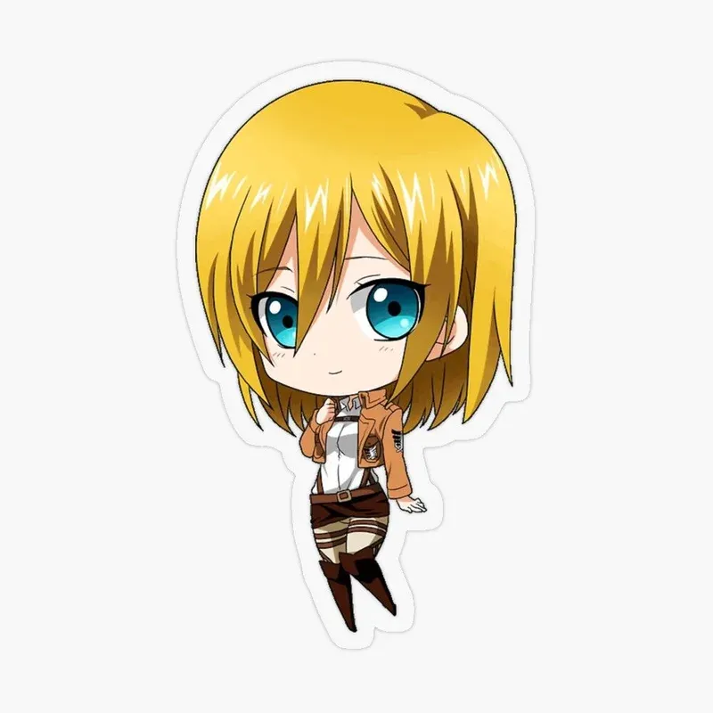 ảnh attack on titan chibi 40