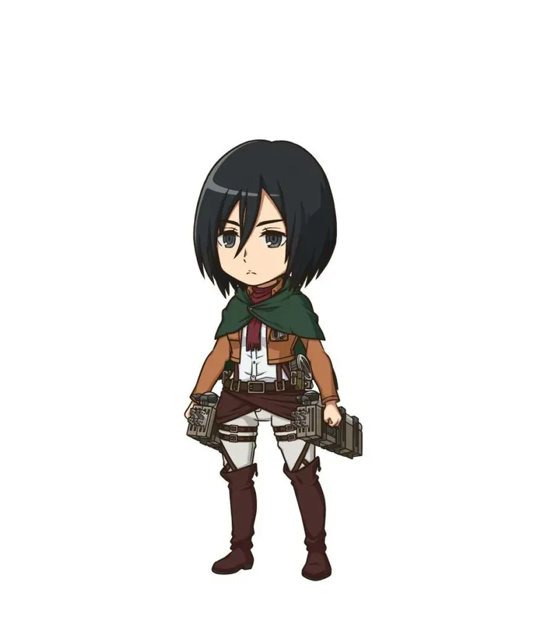 ảnh attack on titan chibi 41