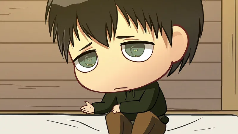 ảnh attack on titan chibi 45