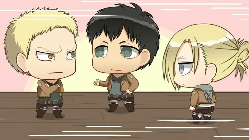 ảnh attack on titan chibi 52