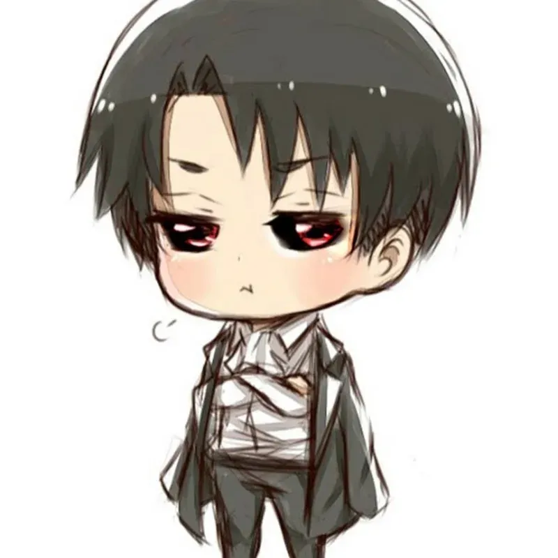 ảnh attack on titan chibi 61