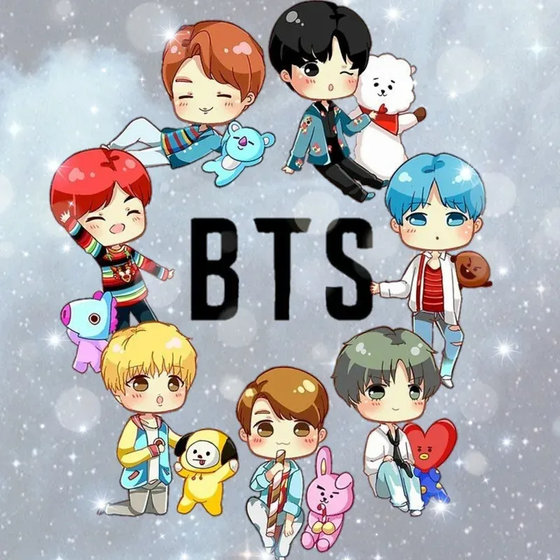 ảnh bts chibi 4