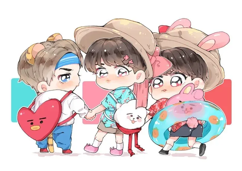 ảnh bts chibi 5