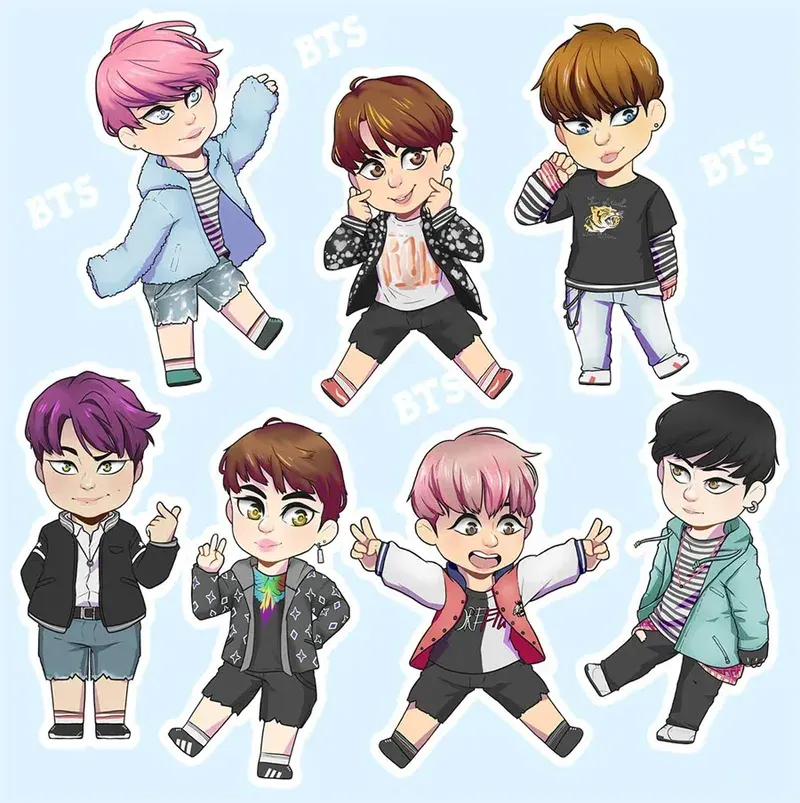 ảnh bts chibi 20