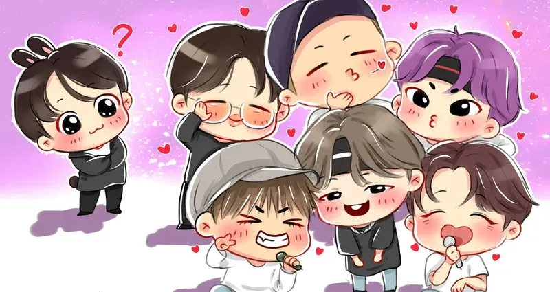 ảnh bts chibi 23