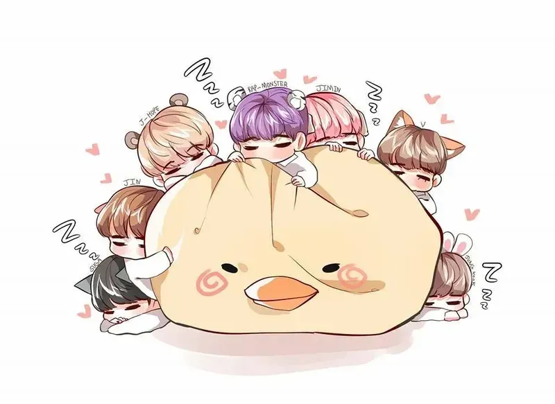 ảnh bts chibi 30