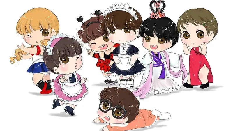 ảnh bts chibi 35