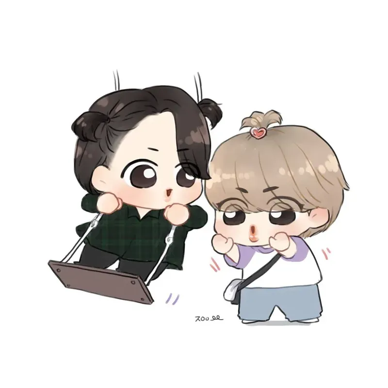 ảnh bts chibi 38