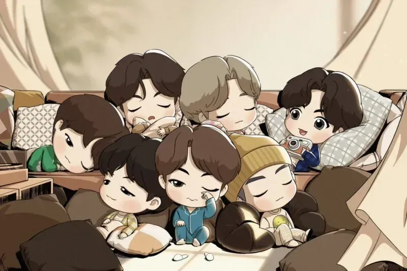 ảnh bts chibi 39