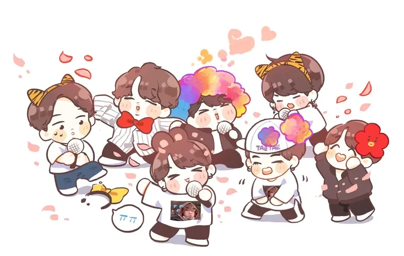 ảnh bts chibi 42