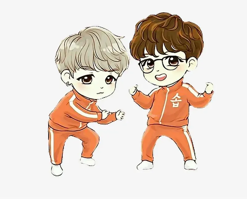 ảnh bts chibi 43