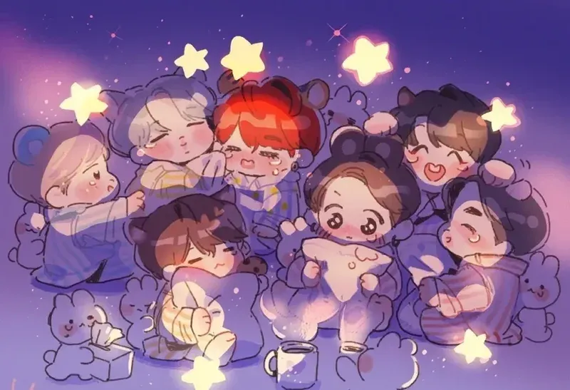 ảnh bts chibi 45