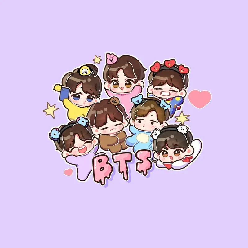 ảnh bts chibi 56