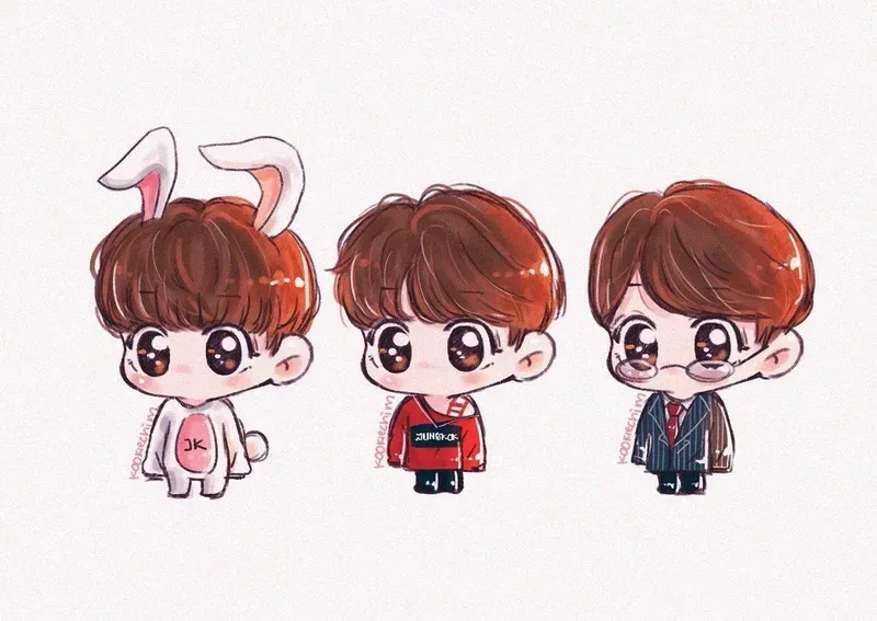 ảnh bts chibi 57