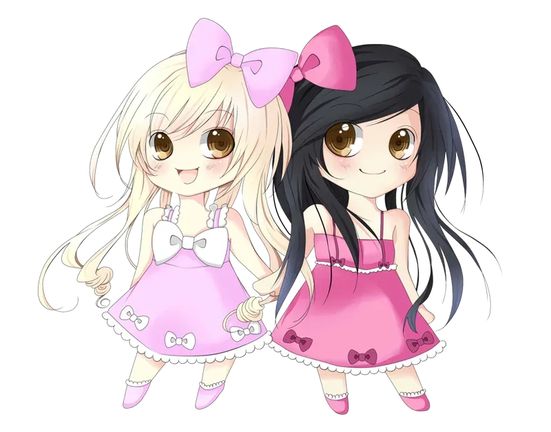 ảnh chibi bạn thân 2