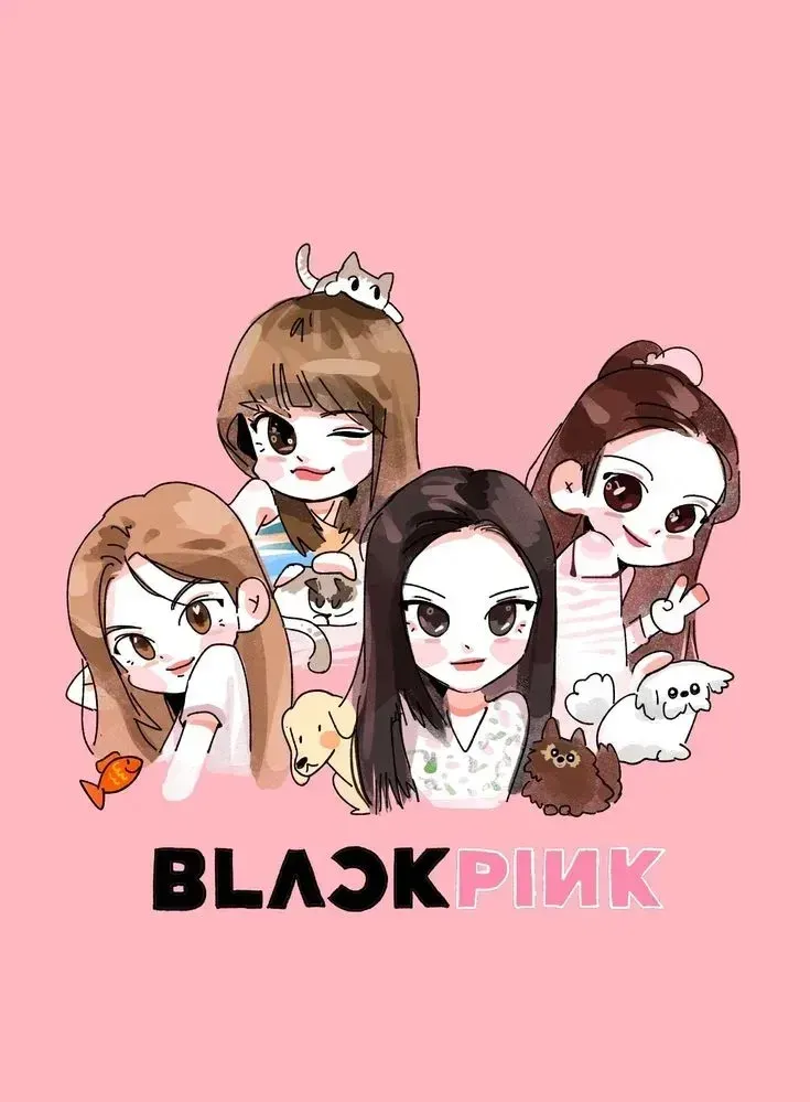 ảnh chibi blackpink 14