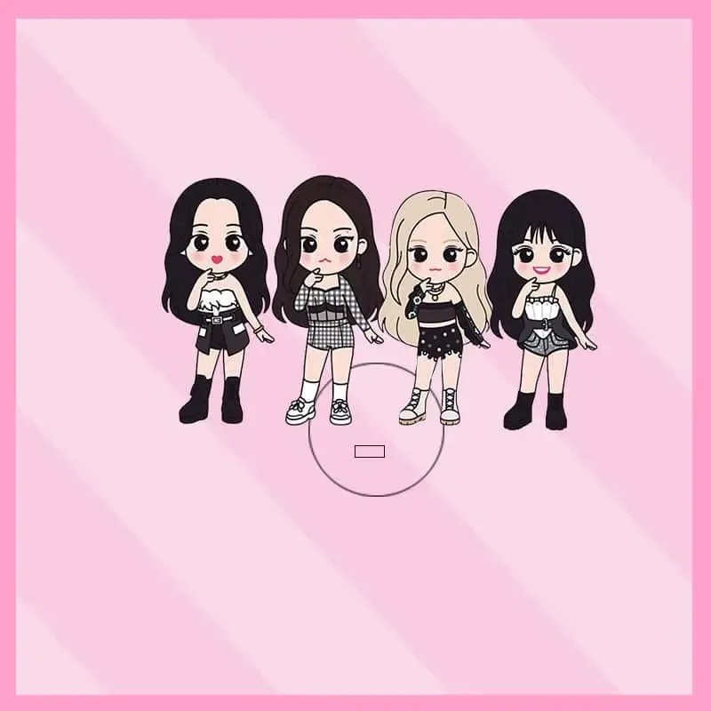 ảnh chibi blackpink 22