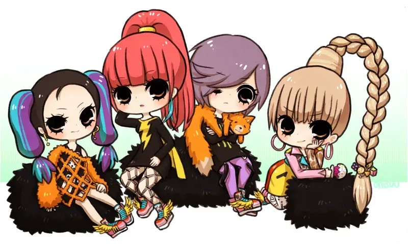 ảnh chibi blackpink 24