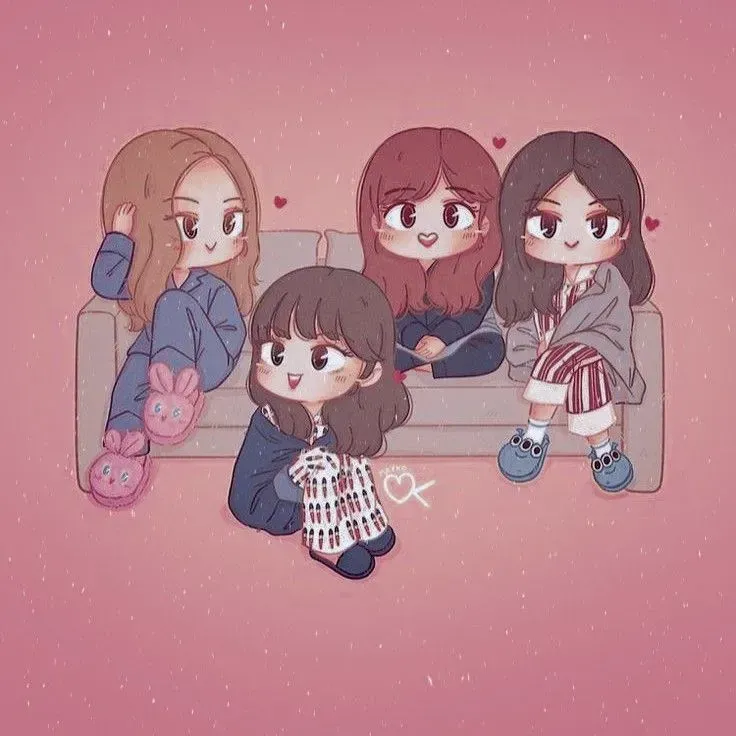 ảnh chibi blackpink 30