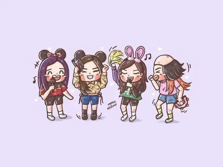 ảnh chibi blackpink 31