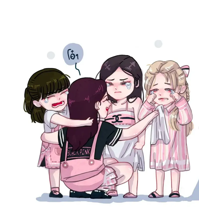 ảnh chibi blackpink 32