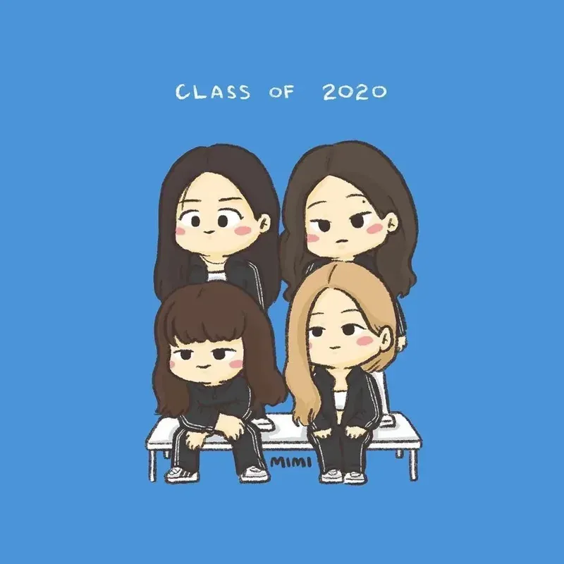 ảnh chibi blackpink 35