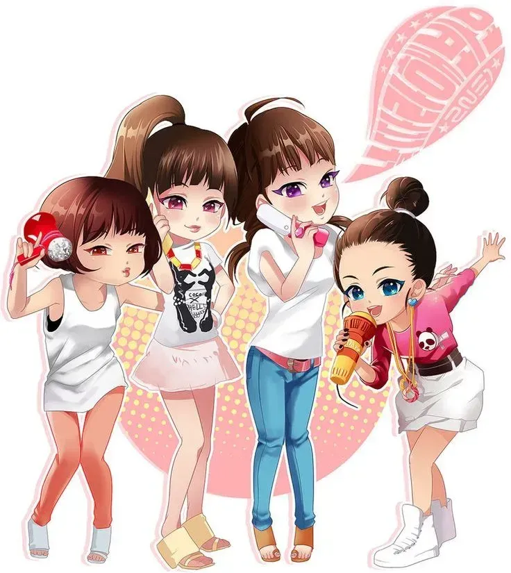 ảnh chibi blackpink 40