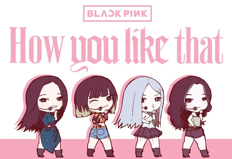 ảnh chibi blackpink 45