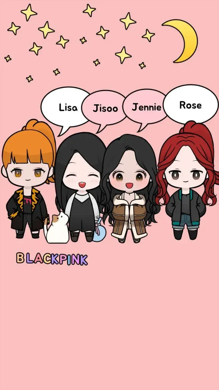 ảnh chibi blackpink 47