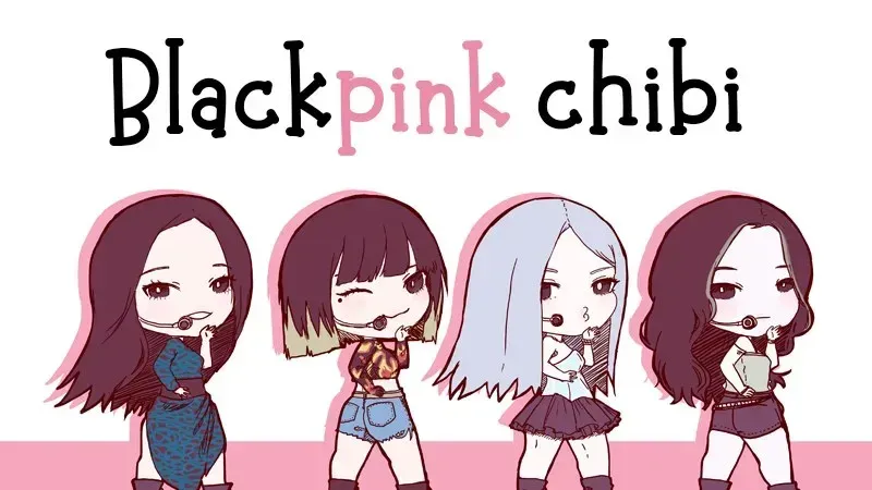 ảnh chibi blackpink 50