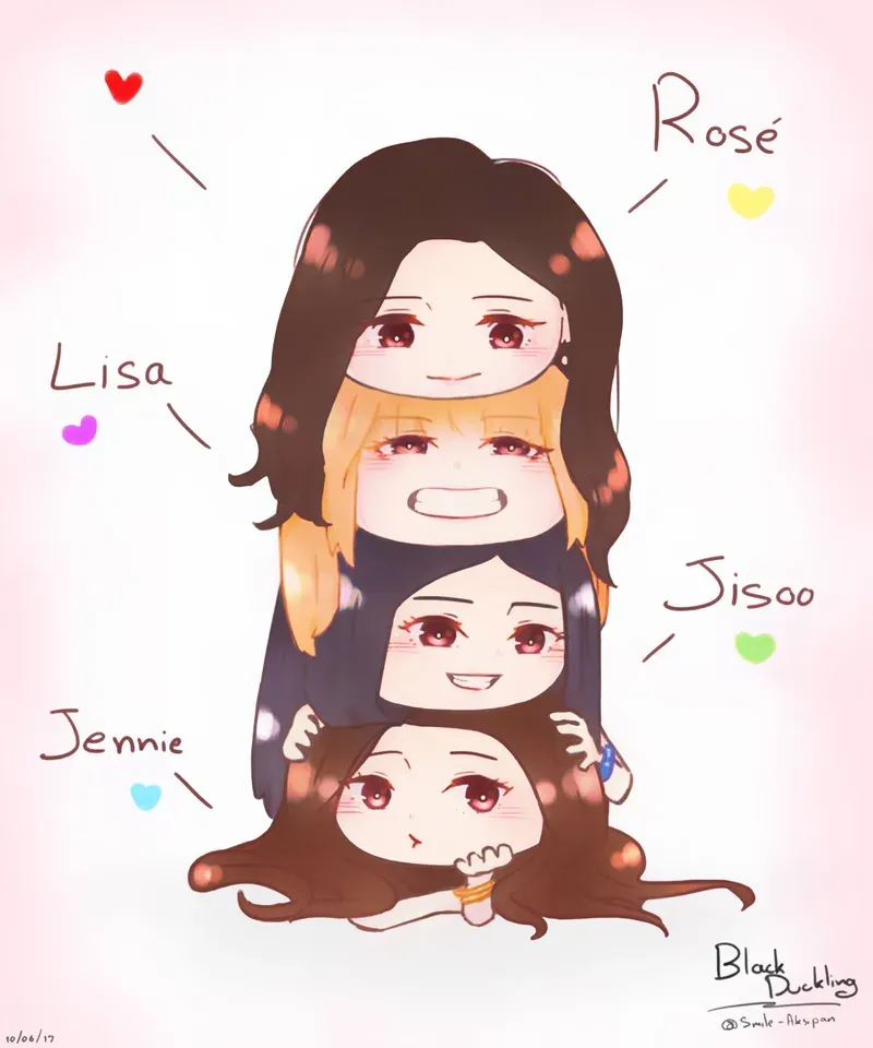 ảnh chibi blackpink 52