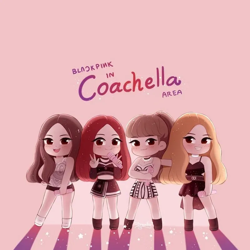 ảnh chibi blackpink 54