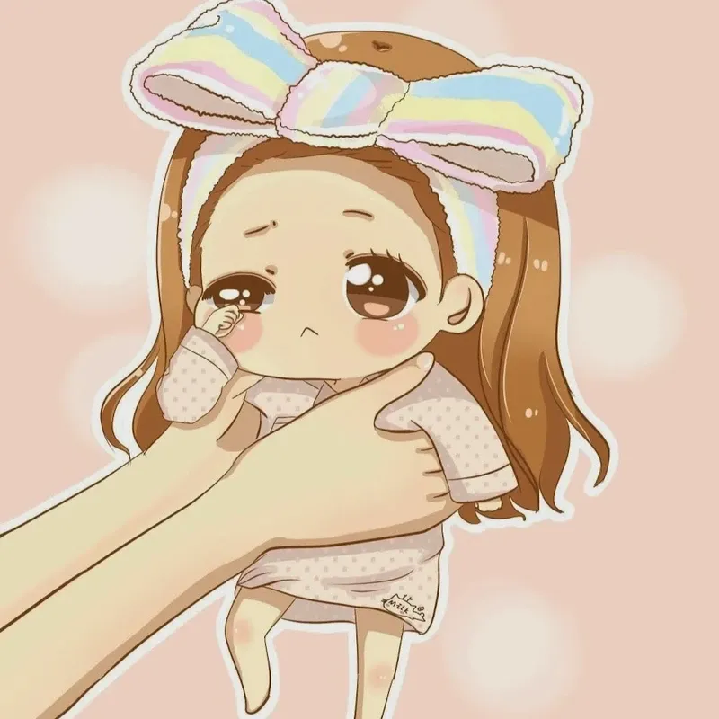 ảnh chibi buồn 18