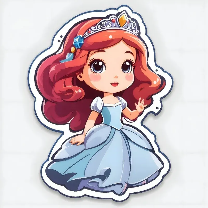 ảnh chibi công chúa disney 8