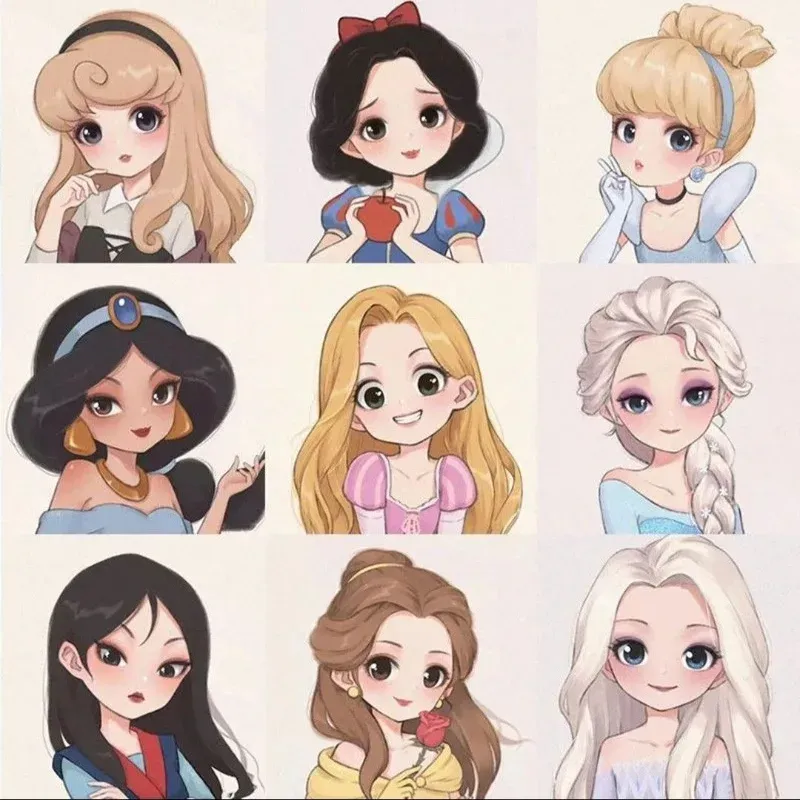 ảnh chibi công chúa disney 14