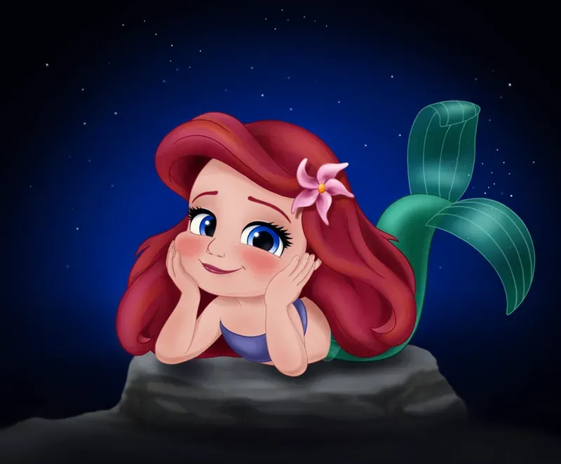 ảnh chibi công chúa disney 33