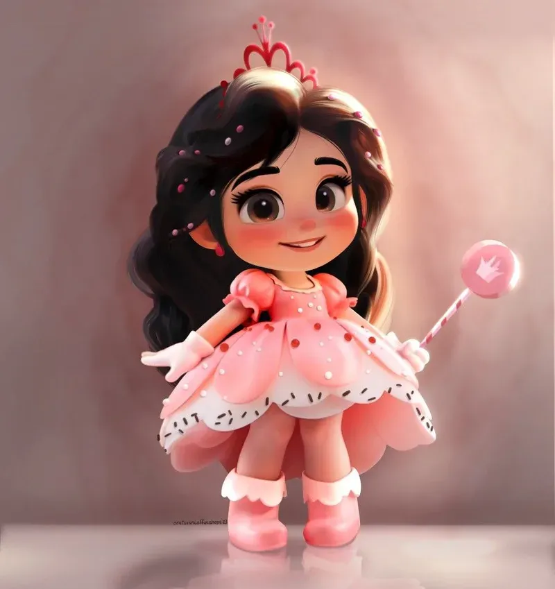 ảnh chibi công chúa disney 52