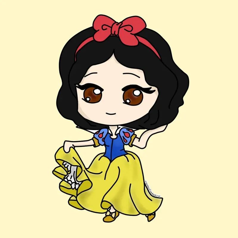 ảnh chibi công chúa disney 61