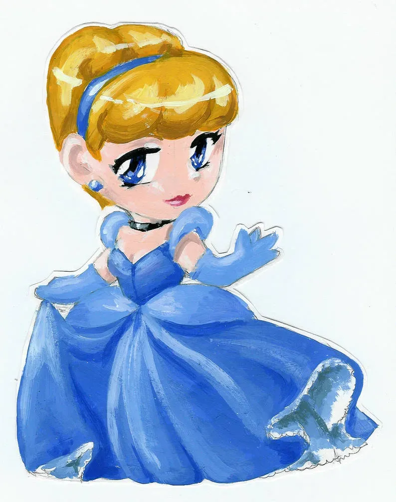 ảnh chibi công chúa disney 68