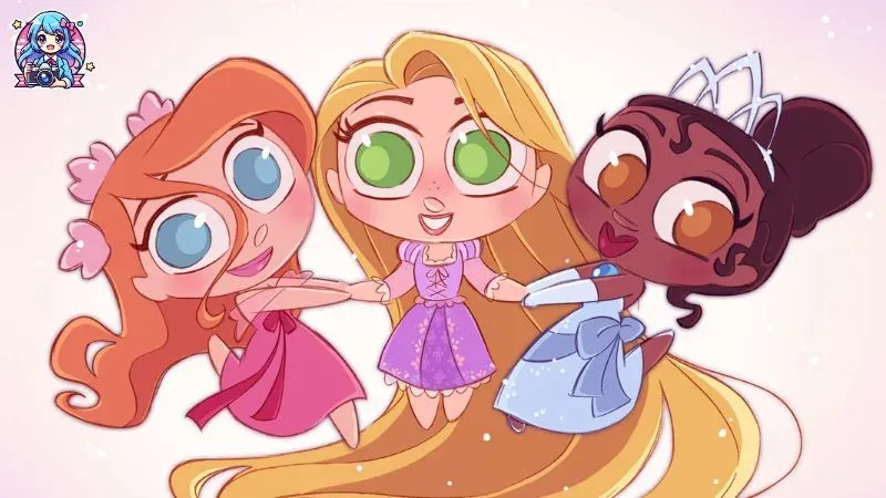 Tải 100+ ảnh chibi công chúa Disney đẹp lung linh miễn phí